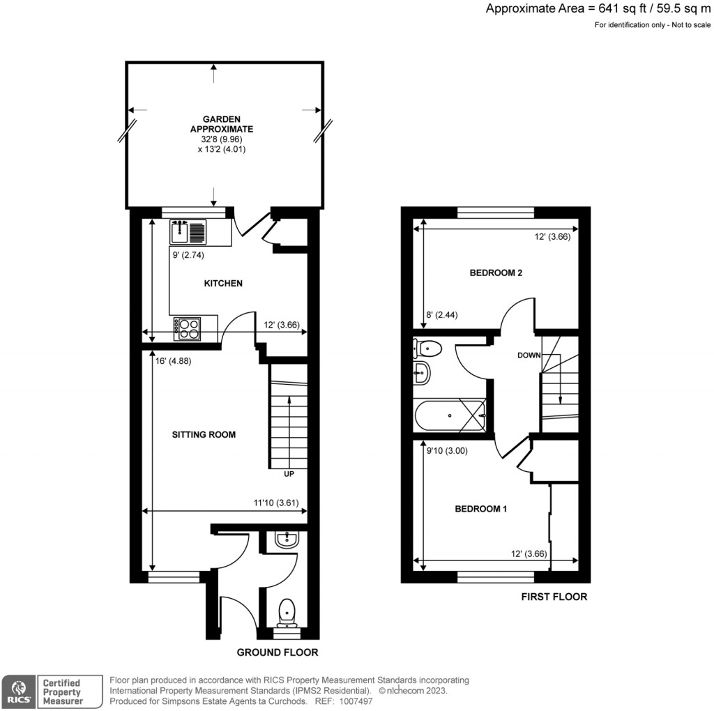 Floorplans For Ottershaw, Chertsey, Surrey