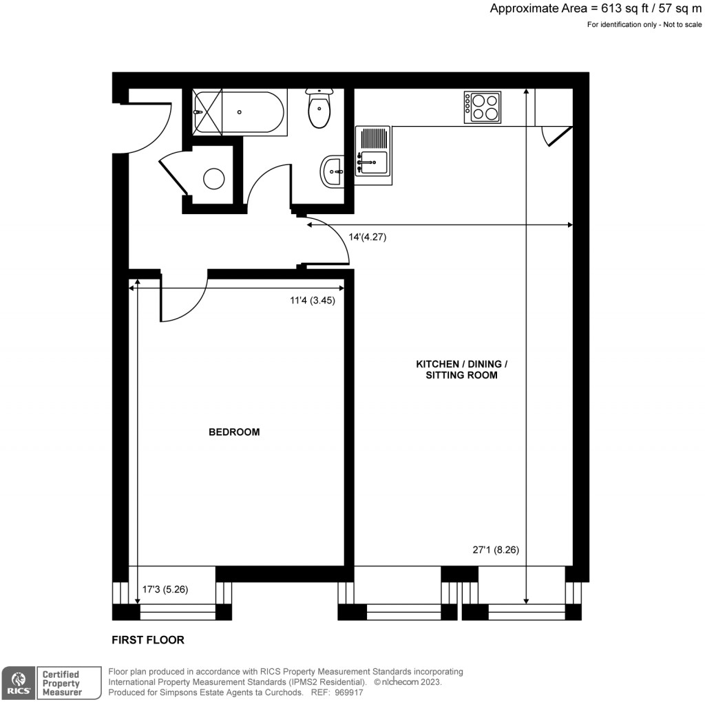 Floorplans For High Street, Weybridge, KT13