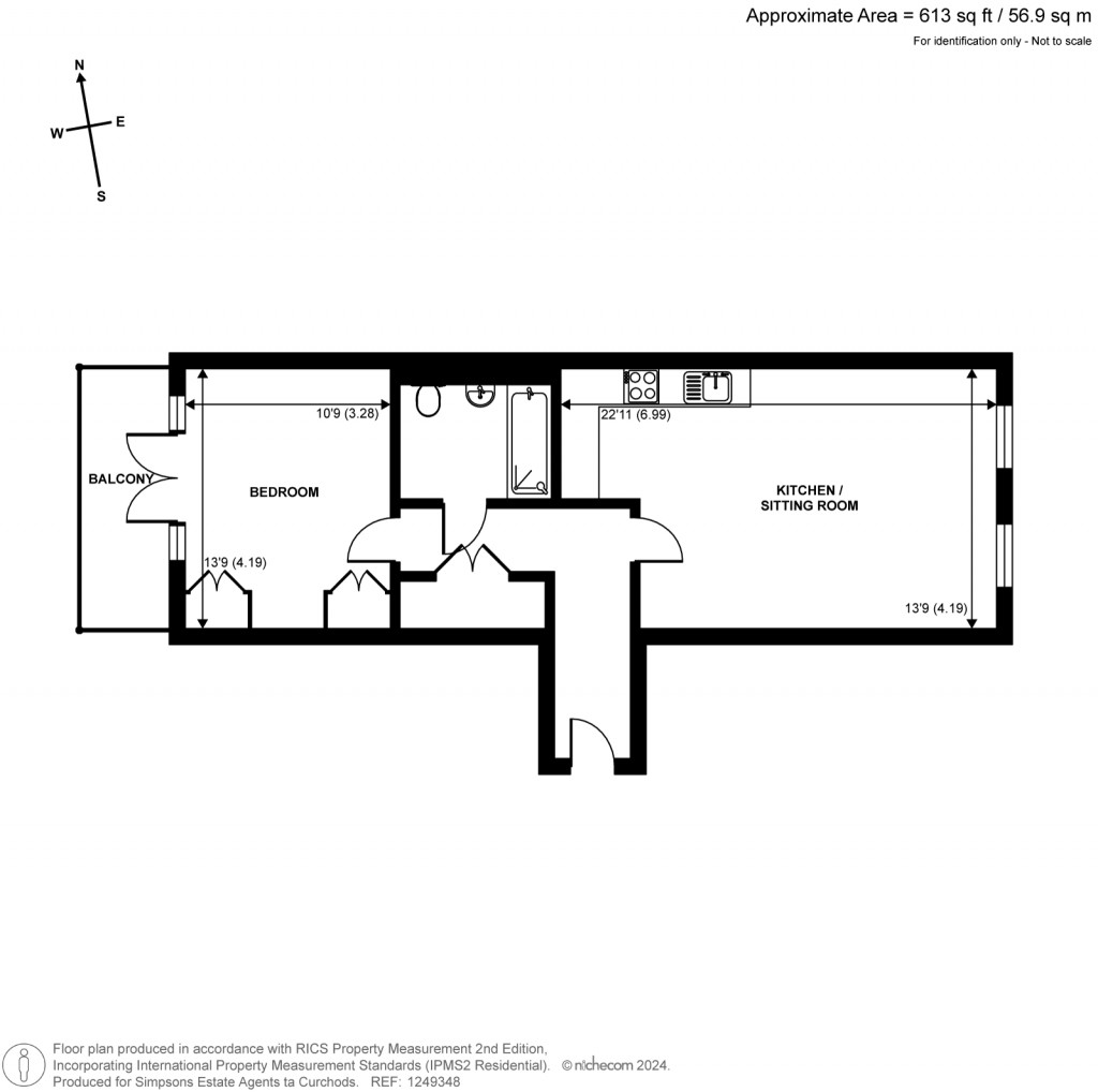 Floorplans For Jubilee Gardens, Weybridge, Surrey