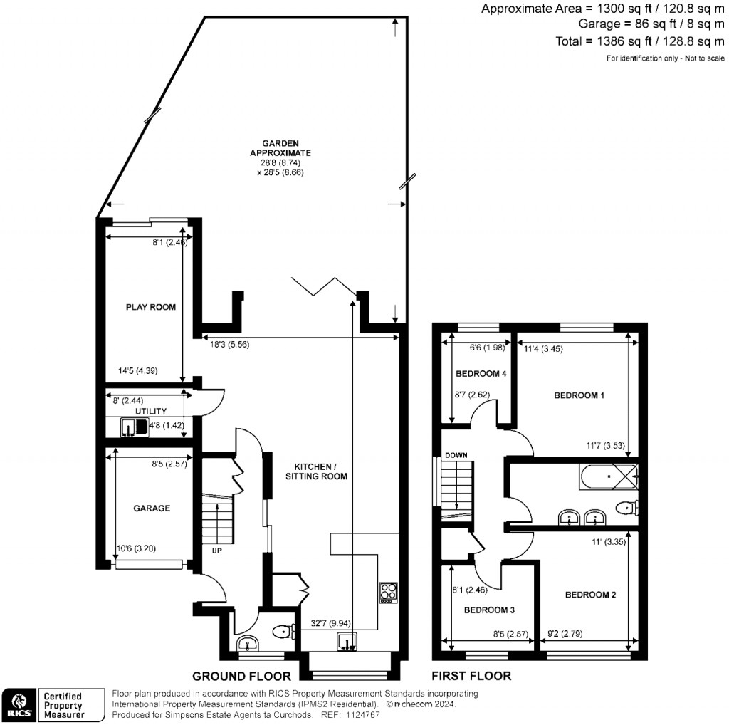 Floorplans For The Willows, Weybridge, Surrey