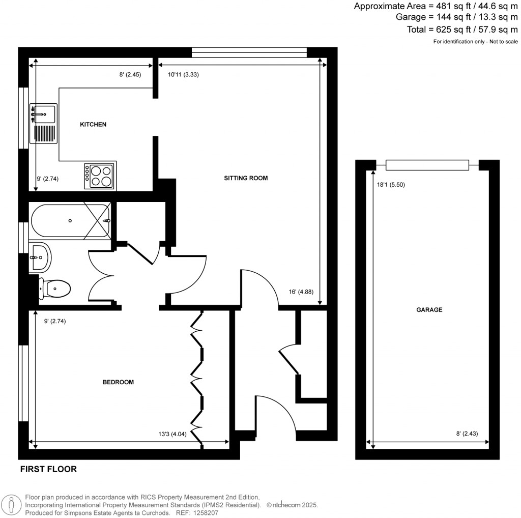 Floorplans For Berkeley Court, Weybridge, KT13