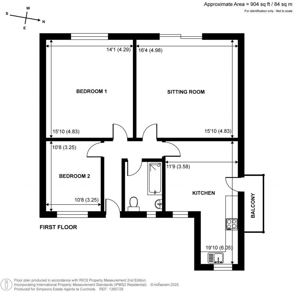 Floorplans For Weybridge, Surrey