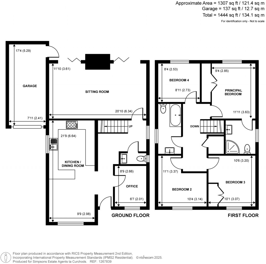 Floorplans For Village Close, Weybridge, Surrey