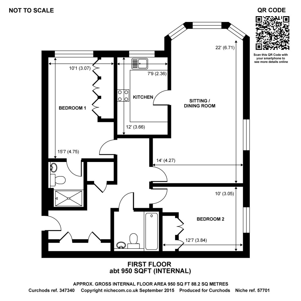 Floorplans For Queens Road, 46 Queens Road, Weybridge, Surrey