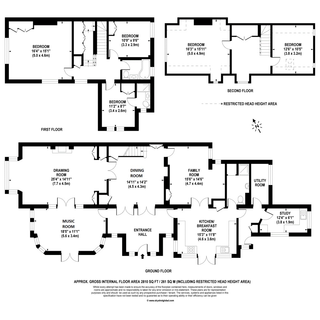 Floorplans For Firfields, Weybridge, KT13