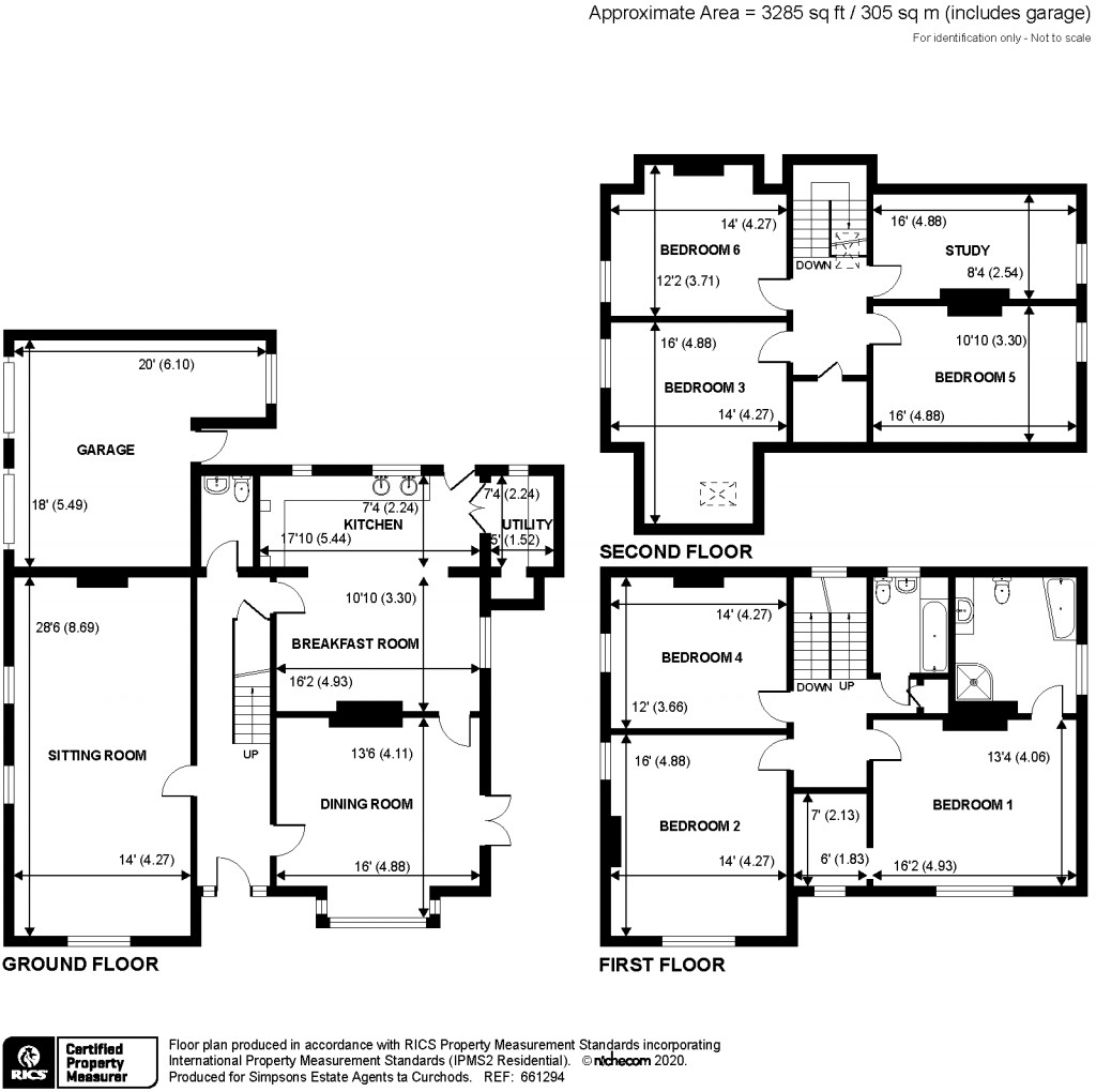 Floorplans For St. Marys Road, Weybridge, KT13