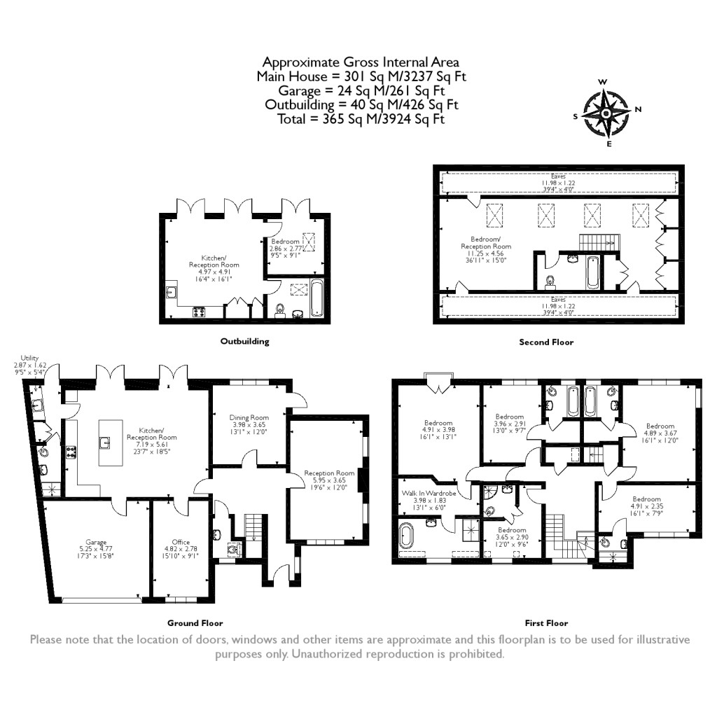 Floorplans For Brooklands Road, Weybridge, KT13