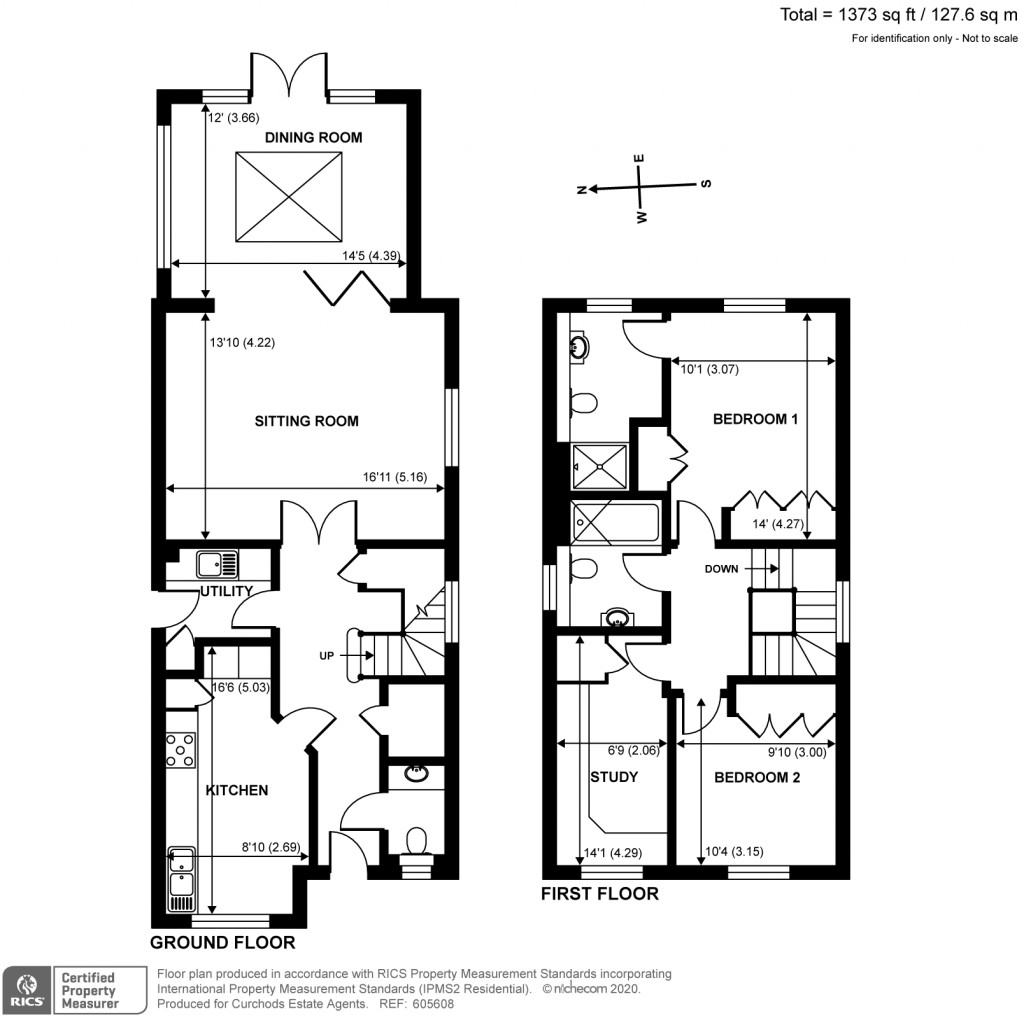 Floorplans For Warrenhurst Gardens, Weybridge, KT13