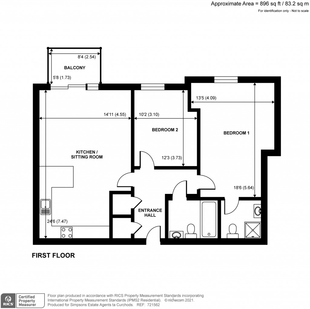 Floorplans For Highbanks, Brooklands Road, Weybridge, KT13