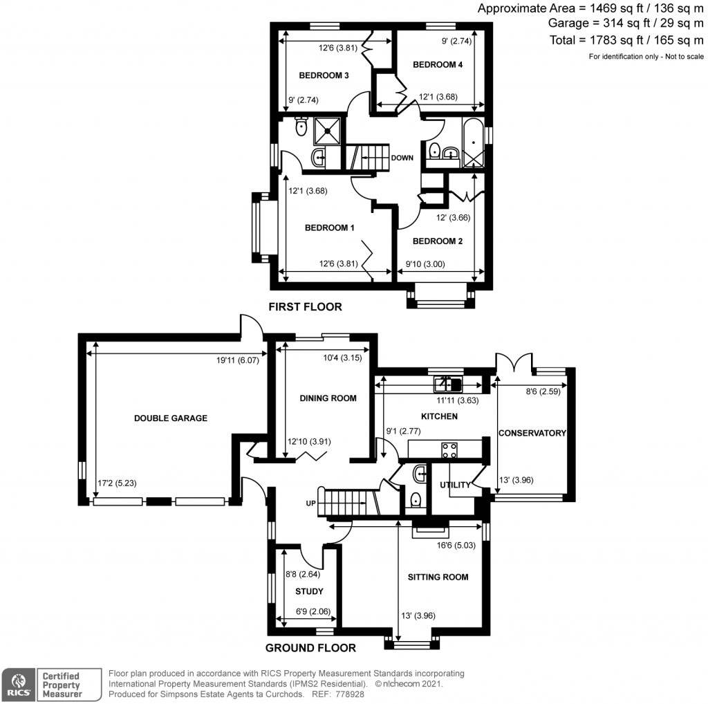 Floorplans For Virginia Close, Weybridge, KT13