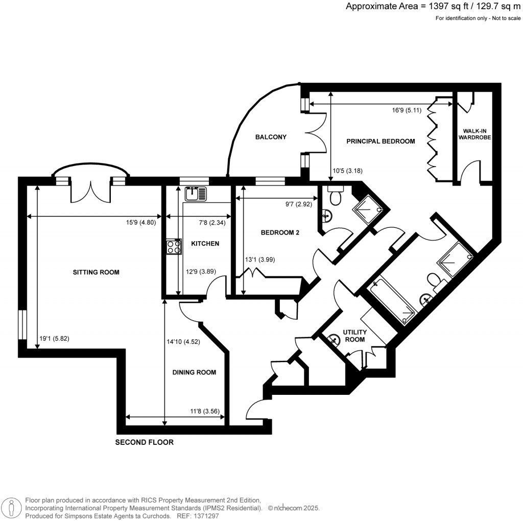 Floorplans For Oatlands Avenue, Weybridge, Surrey