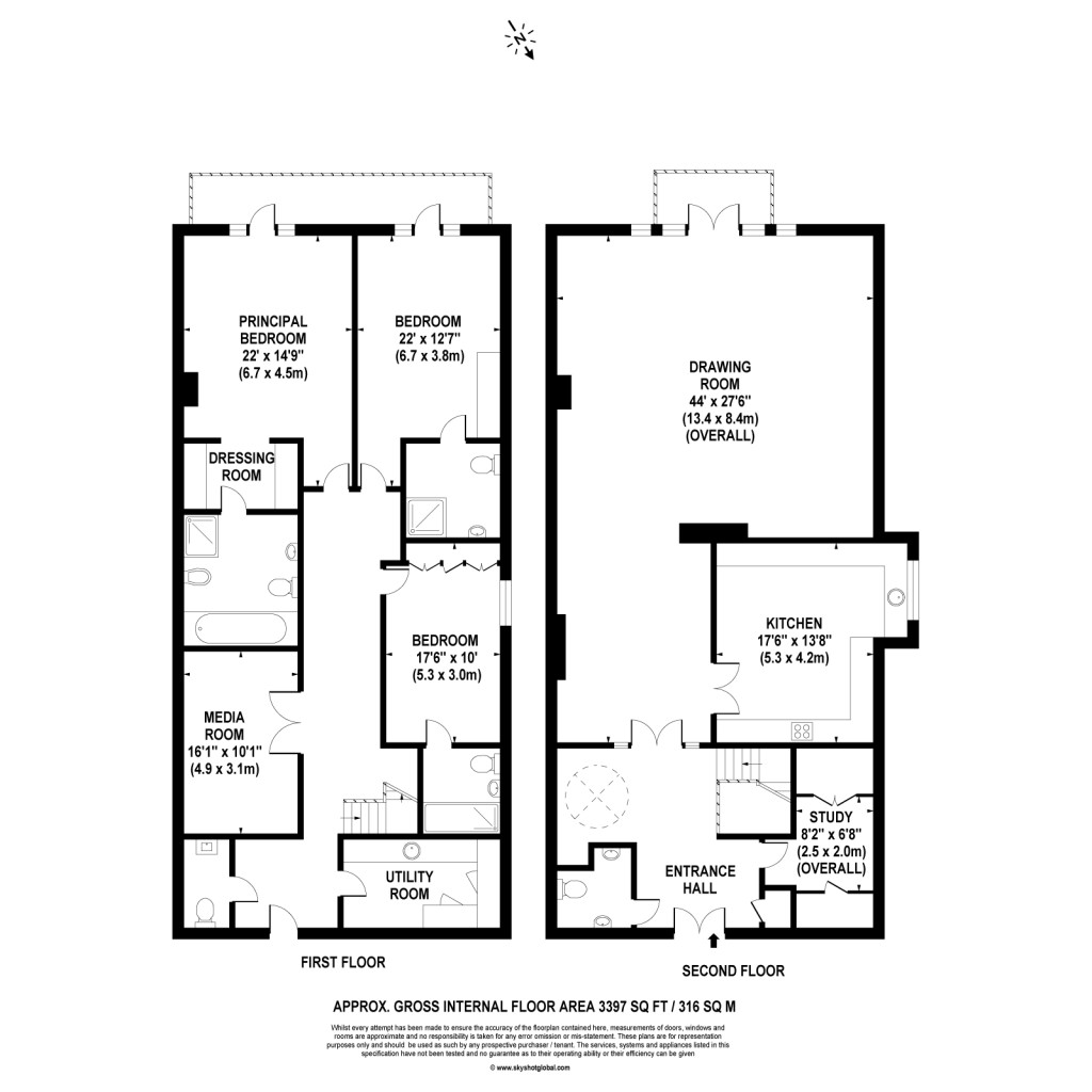 Floorplans For The Villiers, Gower Road, Weybridge, KT13