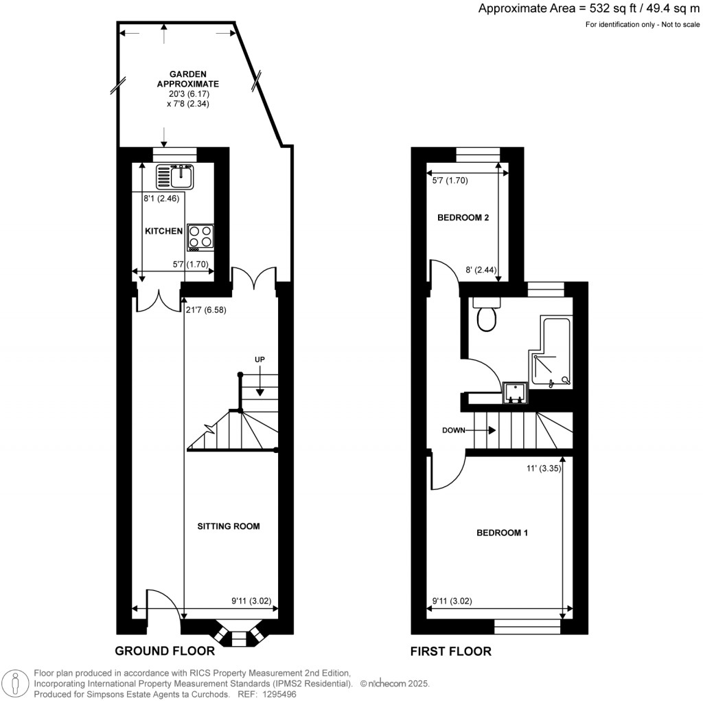 Floorplans For Heath Road, Weybridge, Surrey