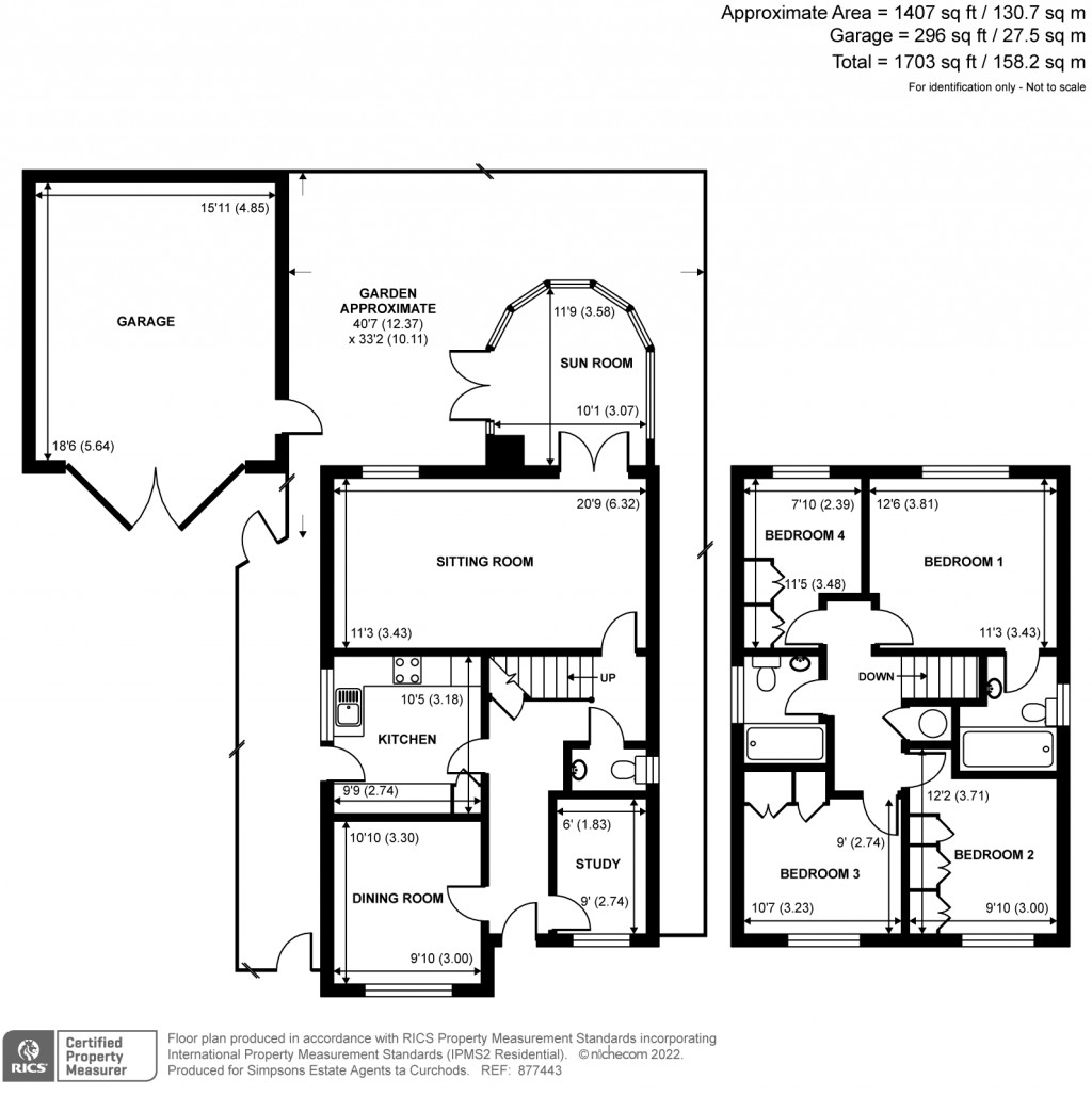 Floorplans For Kenwood Park, Weybridge, KT13