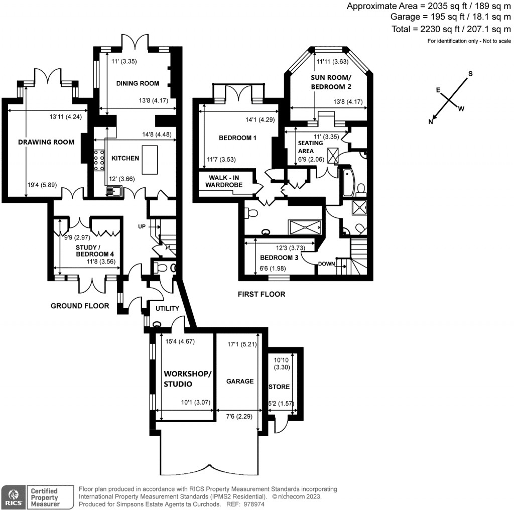 Floorplans For Ferry Lane, Shepperton, Surrey