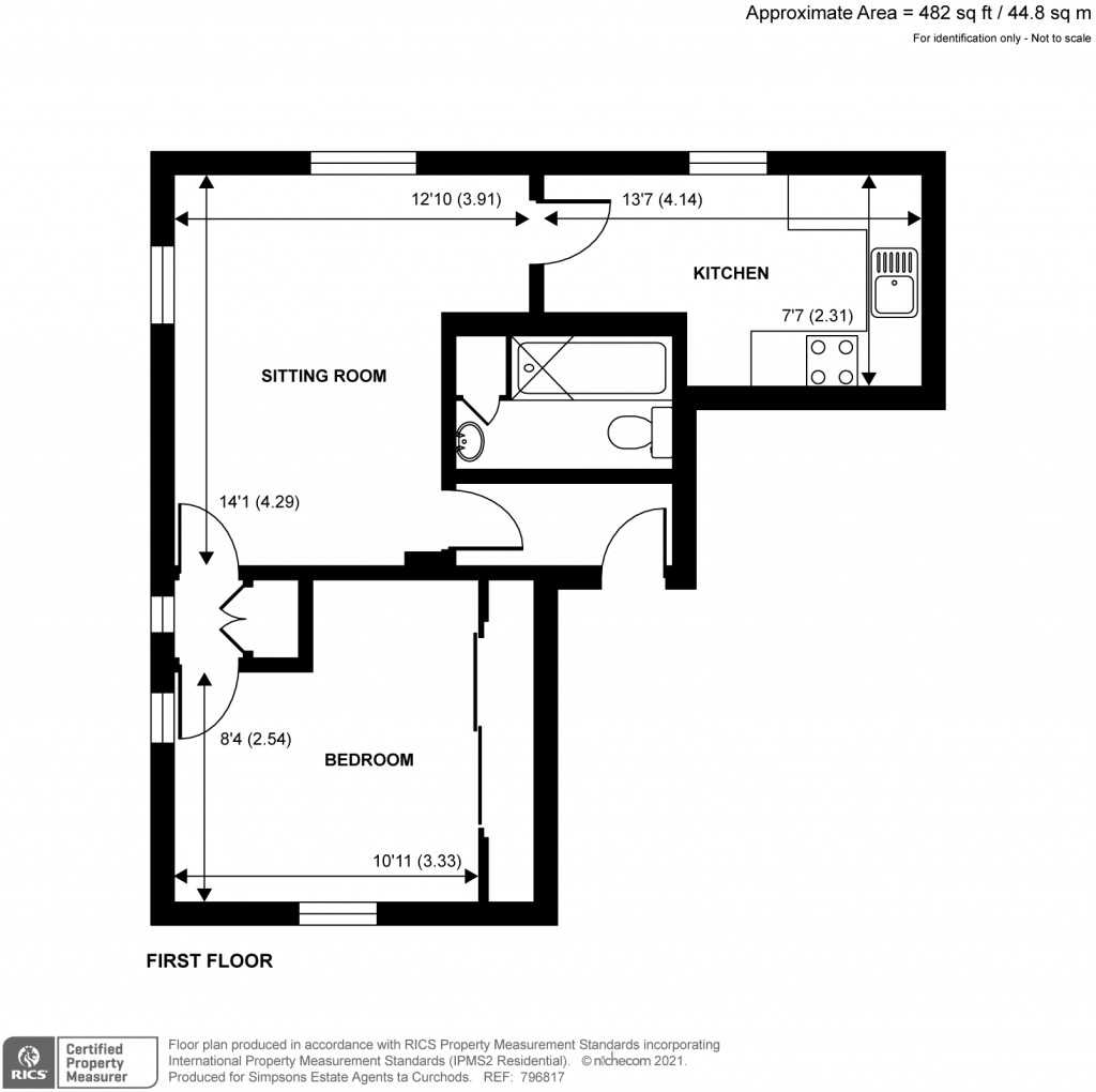 Floorplans For 29 Portmore Park Road, Weybridge, KT13