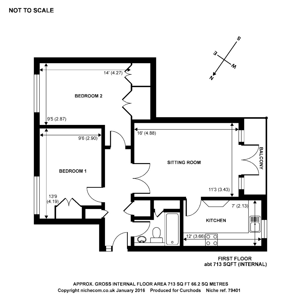 Floorplans For St. Marys, Victoria Road, Weybridge, KT13
