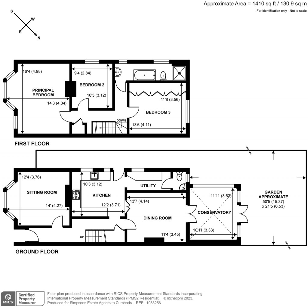 Floorplans For Holstein Avenue, Weybridge, KT13