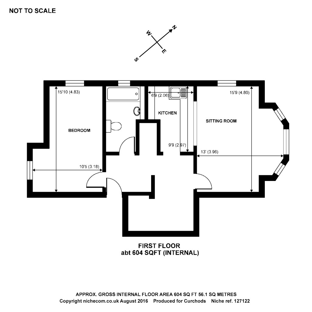 Floorplans For Pyrcroft Lane, 39 Pyrcroft Lane, Weybridge, Surrey