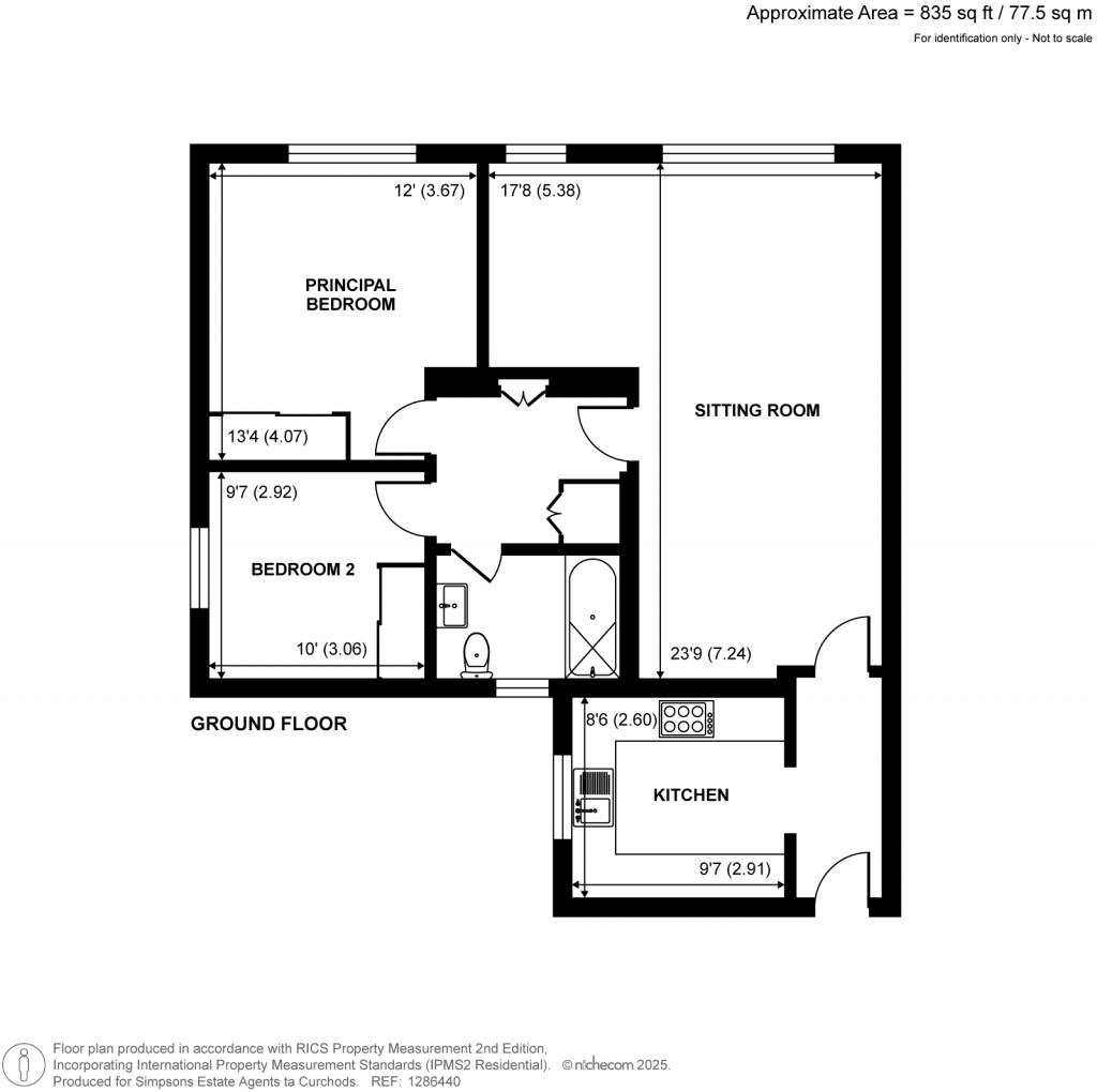 Floorplans For High Point, Weybridge, KT13