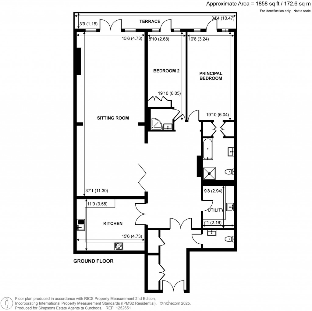 Floorplans For The Villiers, Gower Road, Weybridge, KT13
