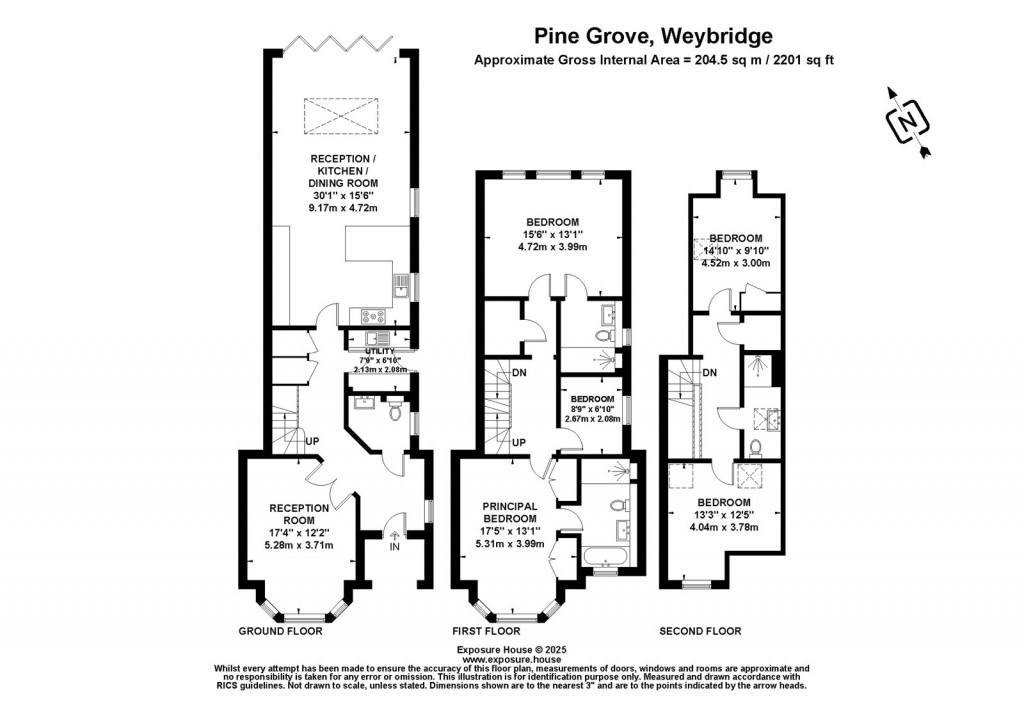 Floorplans For Pine Grove, Weybridge