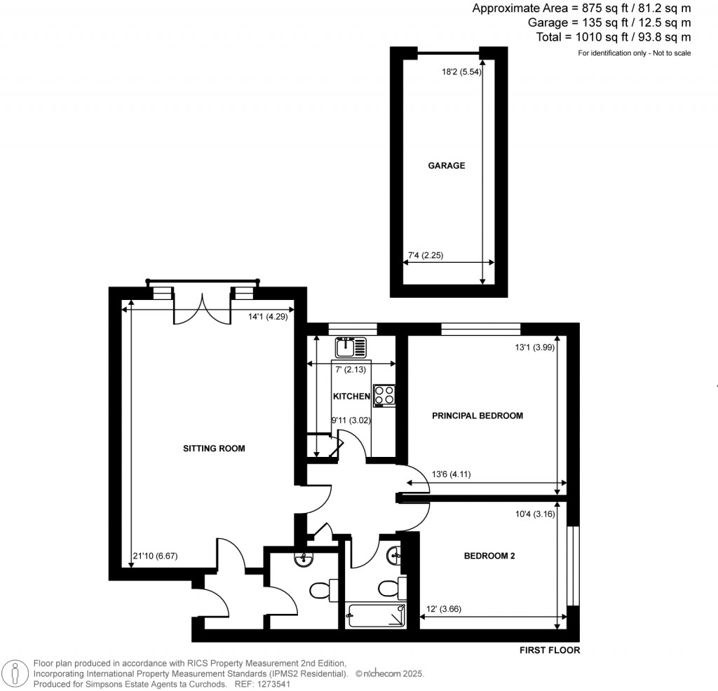 Floorplans For Oatlands Drive, Weybridge, KT13