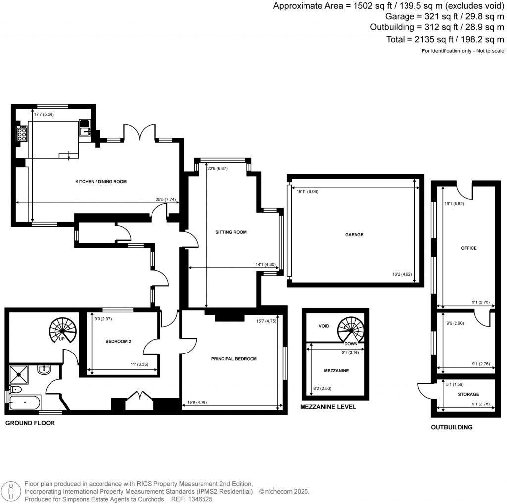 Floorplans For Oatlands Chase, Weybridge, Surrey