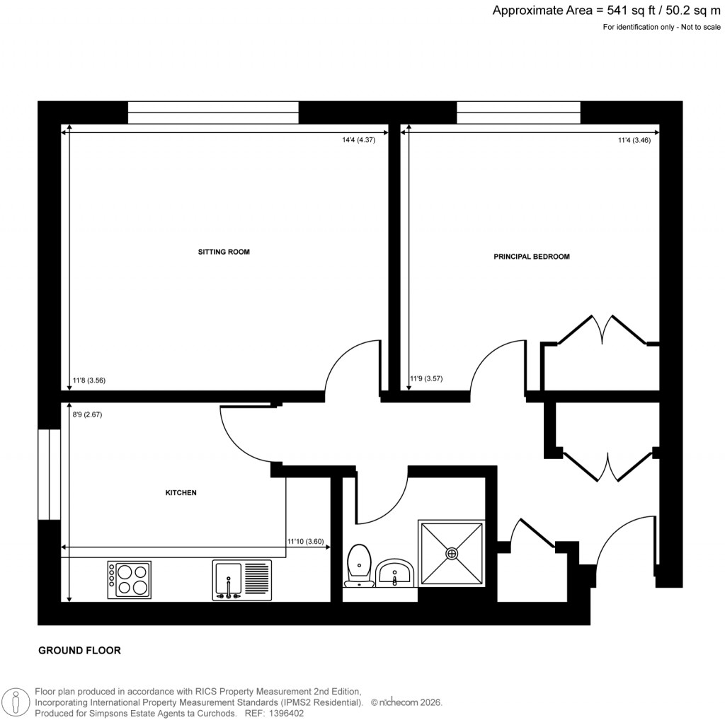 Floorplans For Elgin Road, Weybridge, Surrey