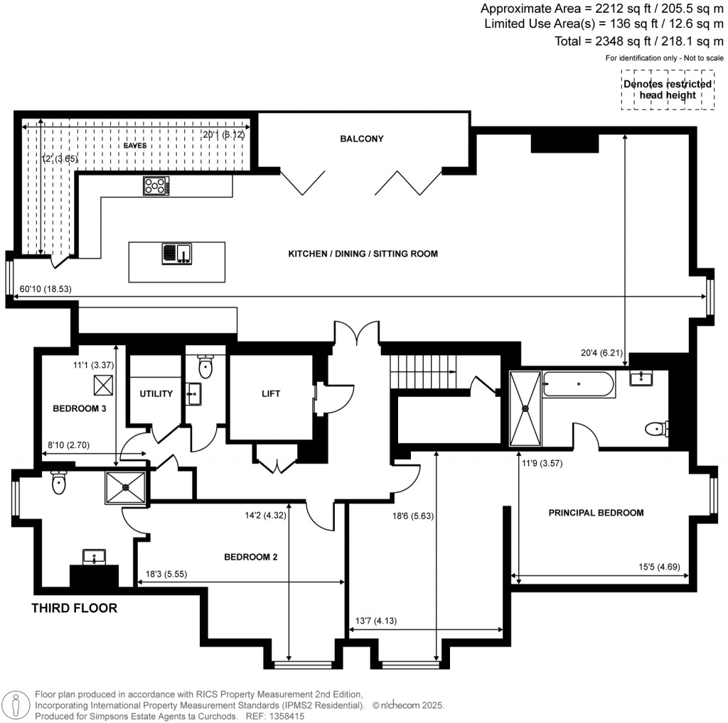 Floorplans For Gower Road, Weybridge, Surrey