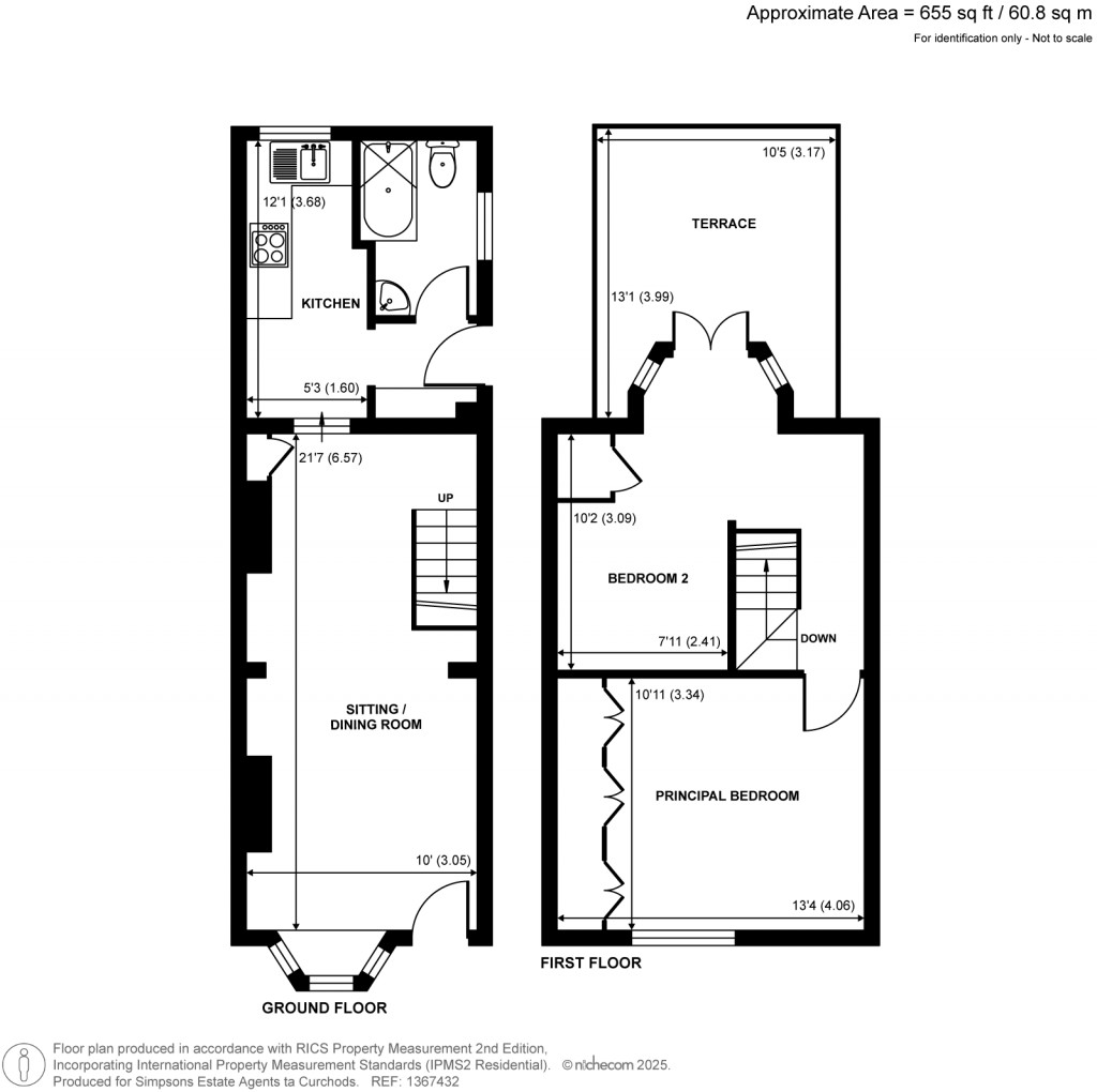 Floorplans For Heath Road, Weybridge, Surrey