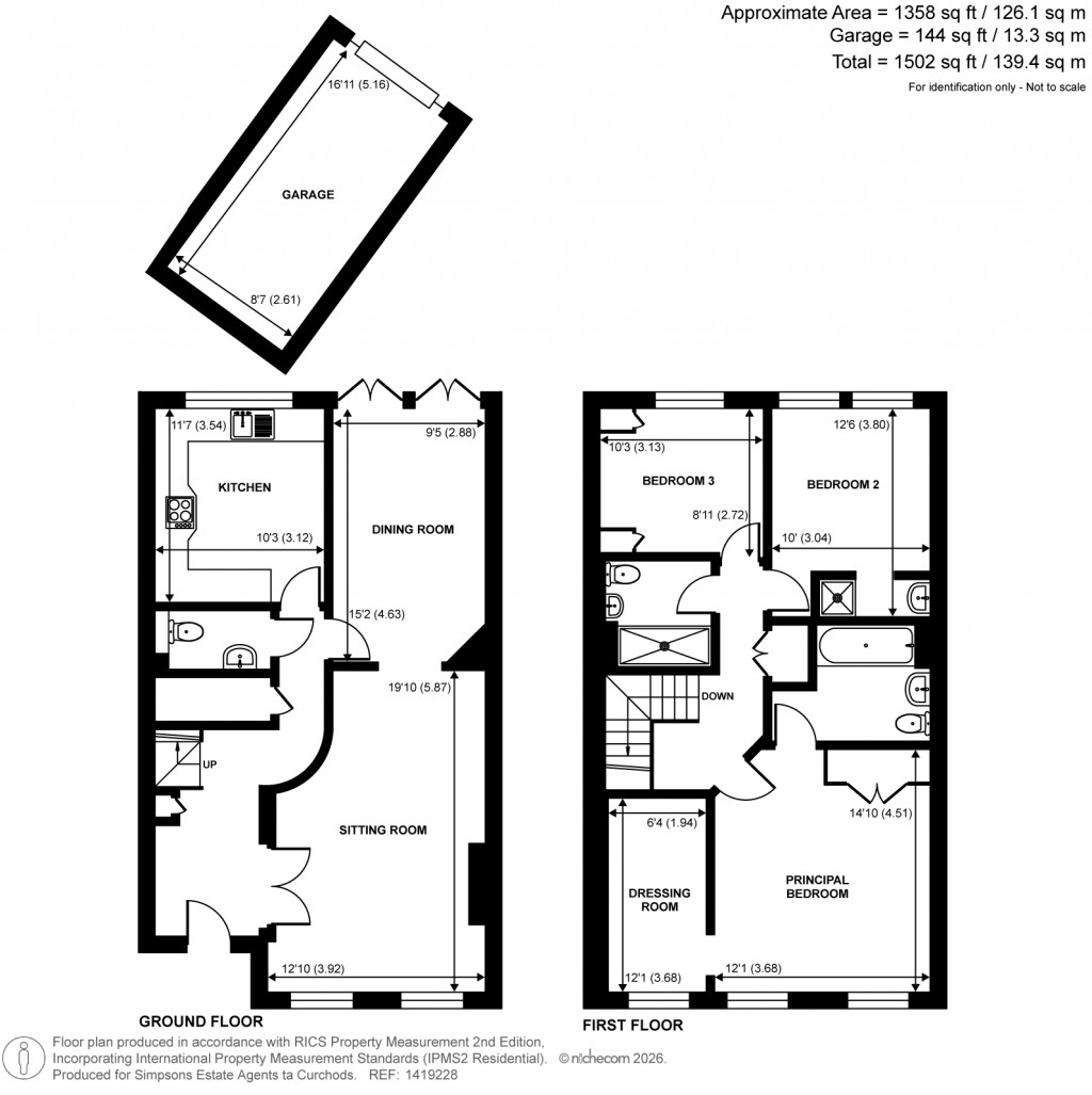 Floorplans For Lakeside Grange, Weybridge, Surrey