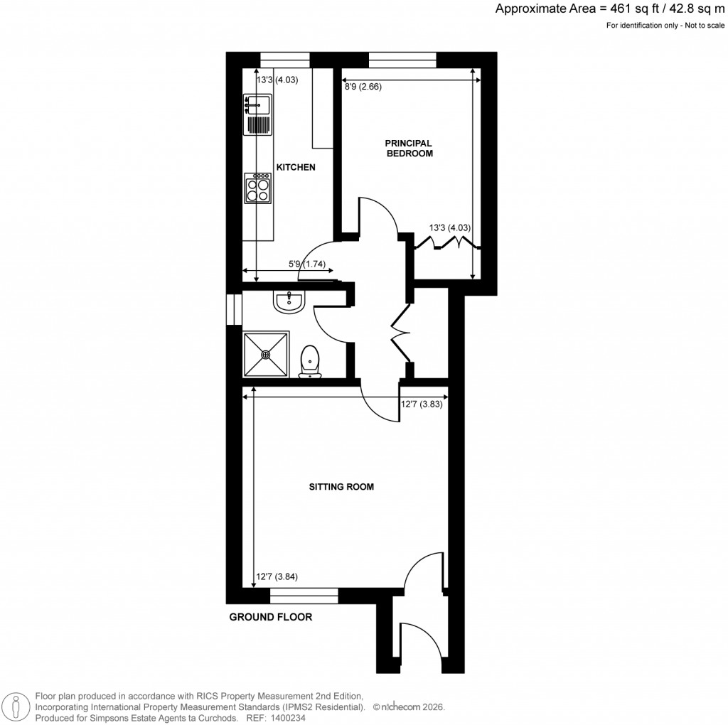 Floorplans For Eyston Drive, Weybridge, Surrey