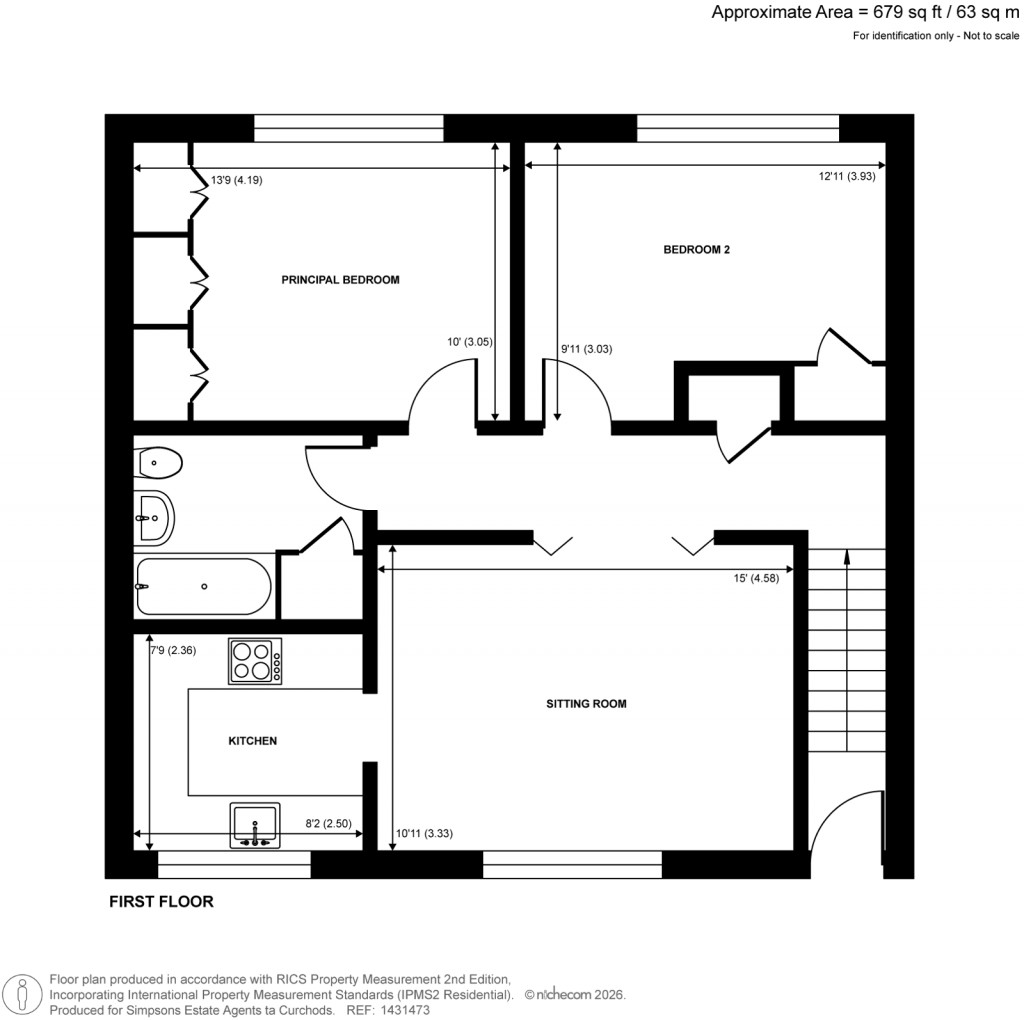 Floorplans For Monument Hill, Weybridge, Surrey