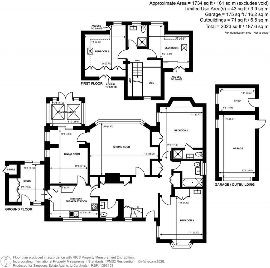 Floorplans For Heathfield Road, Woking, Surrey