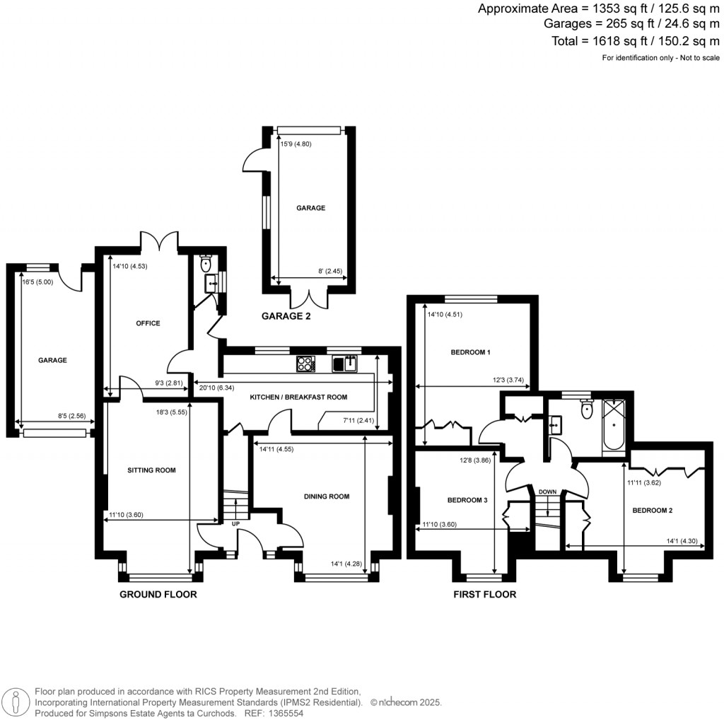 Floorplans For Hook Heath, Woking, Surrey