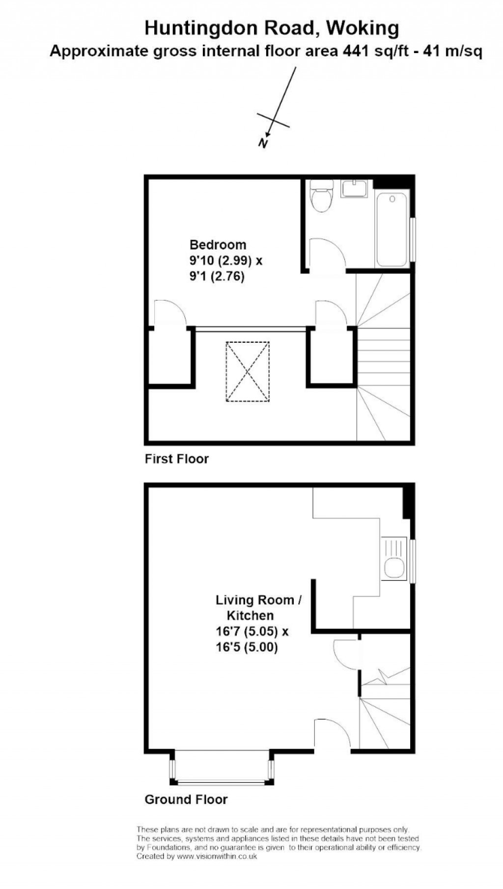Floorplans For St Johns, Woking