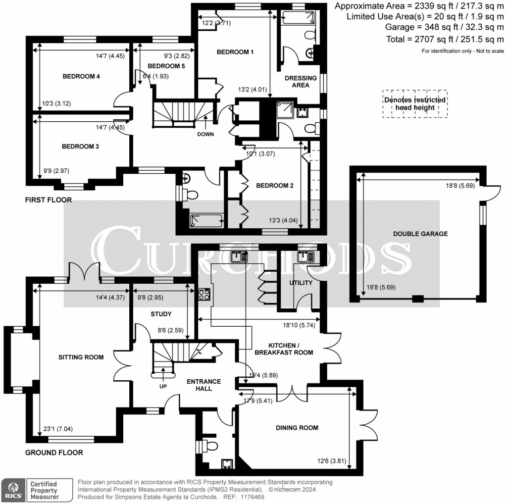 Floorplans For Oldfield Wood, Woking, GU22