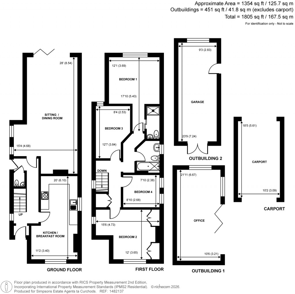 Floorplans For Send, Woking, Woking, Surrey