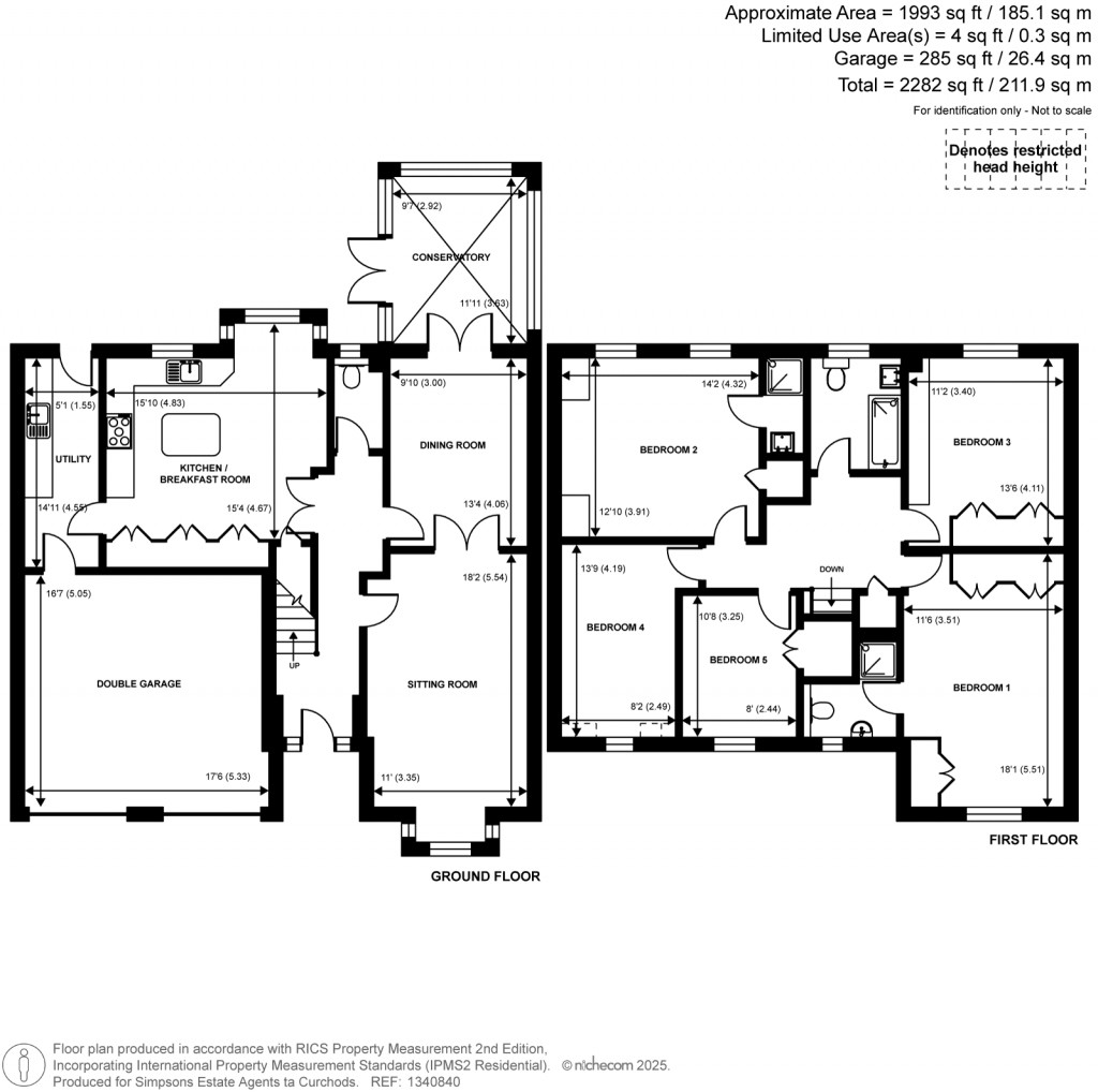 Floorplans For Knaphill, Woking, Surrey