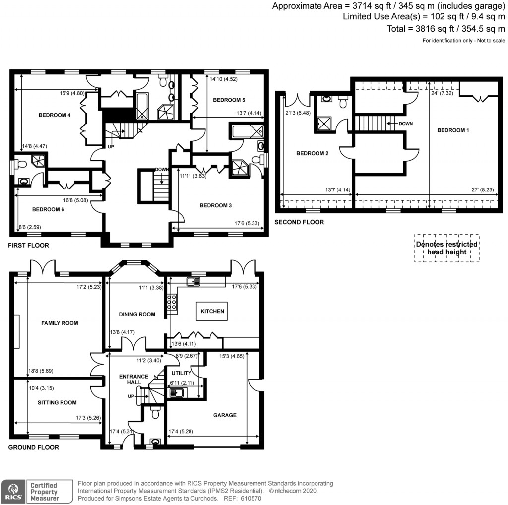 Floorplans For Holly Bank Road, Woking, Surrey