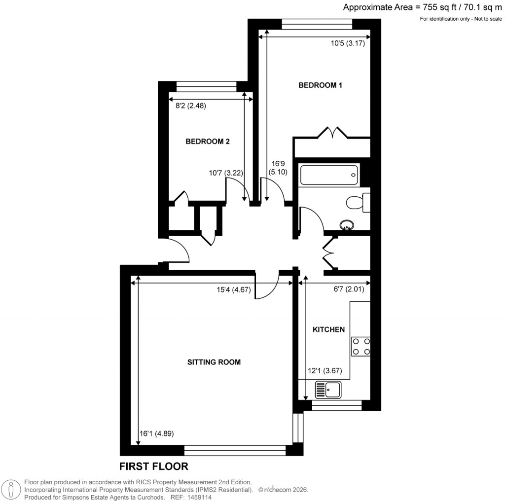 Floorplans For Horsell, Woking, Surrey