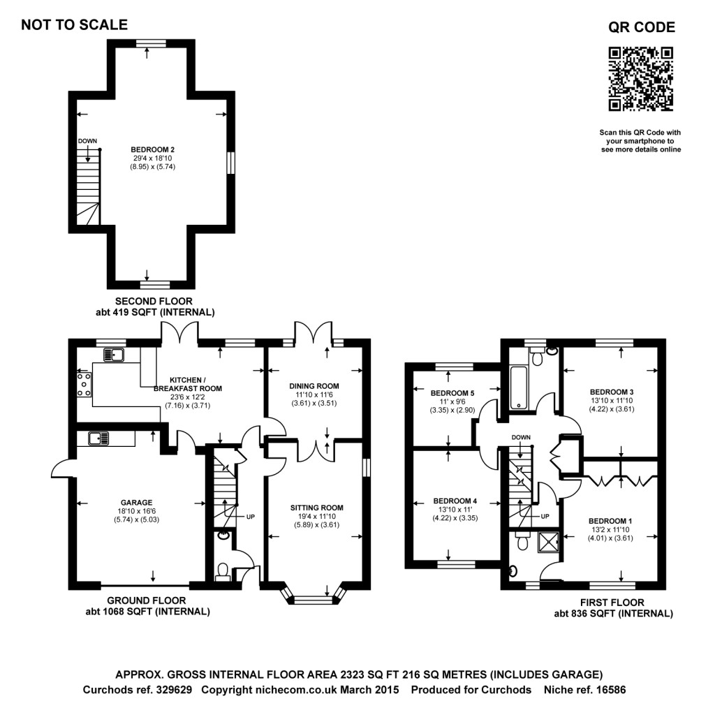 Floorplans For Lytton Road, Woking, Surrey