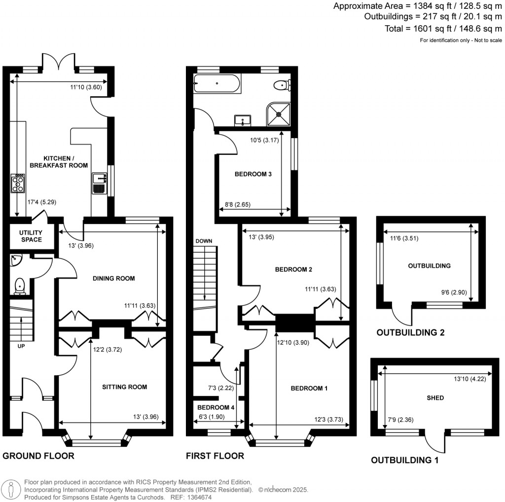 Floorplans For Park Road, Woking, Surrey