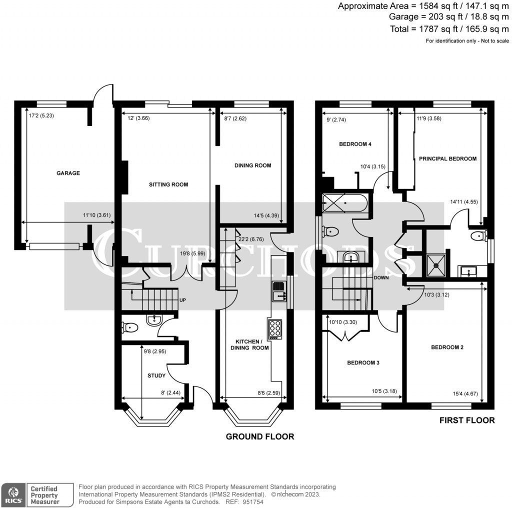 Floorplans For Waldens Park Road, Horsell, Woking, GU21