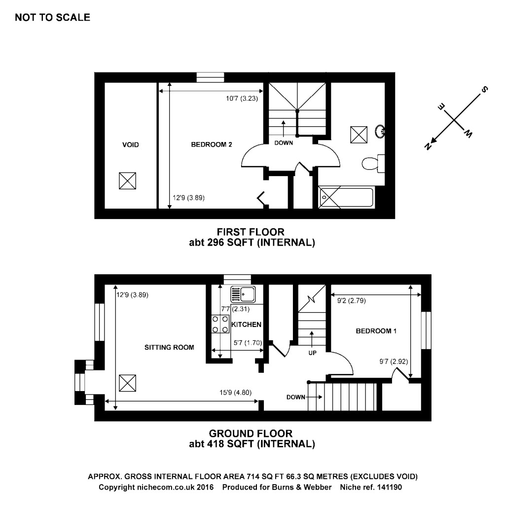 Floorplans For Badgers Close, Woking