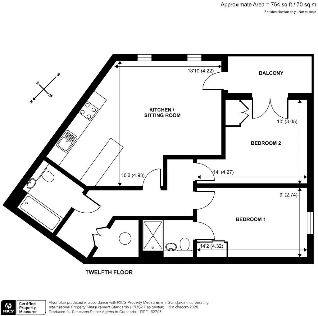 Floorplans For Guildford Road, Woking