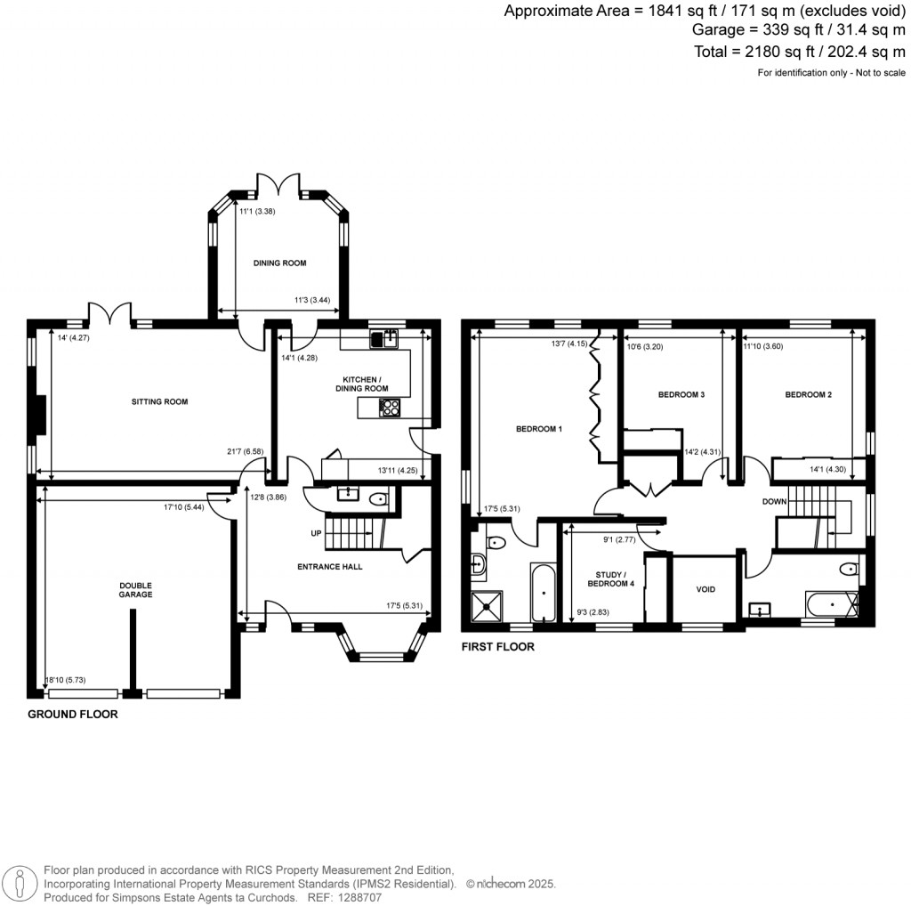Floorplans For Hook Heath, Woking, Surrey