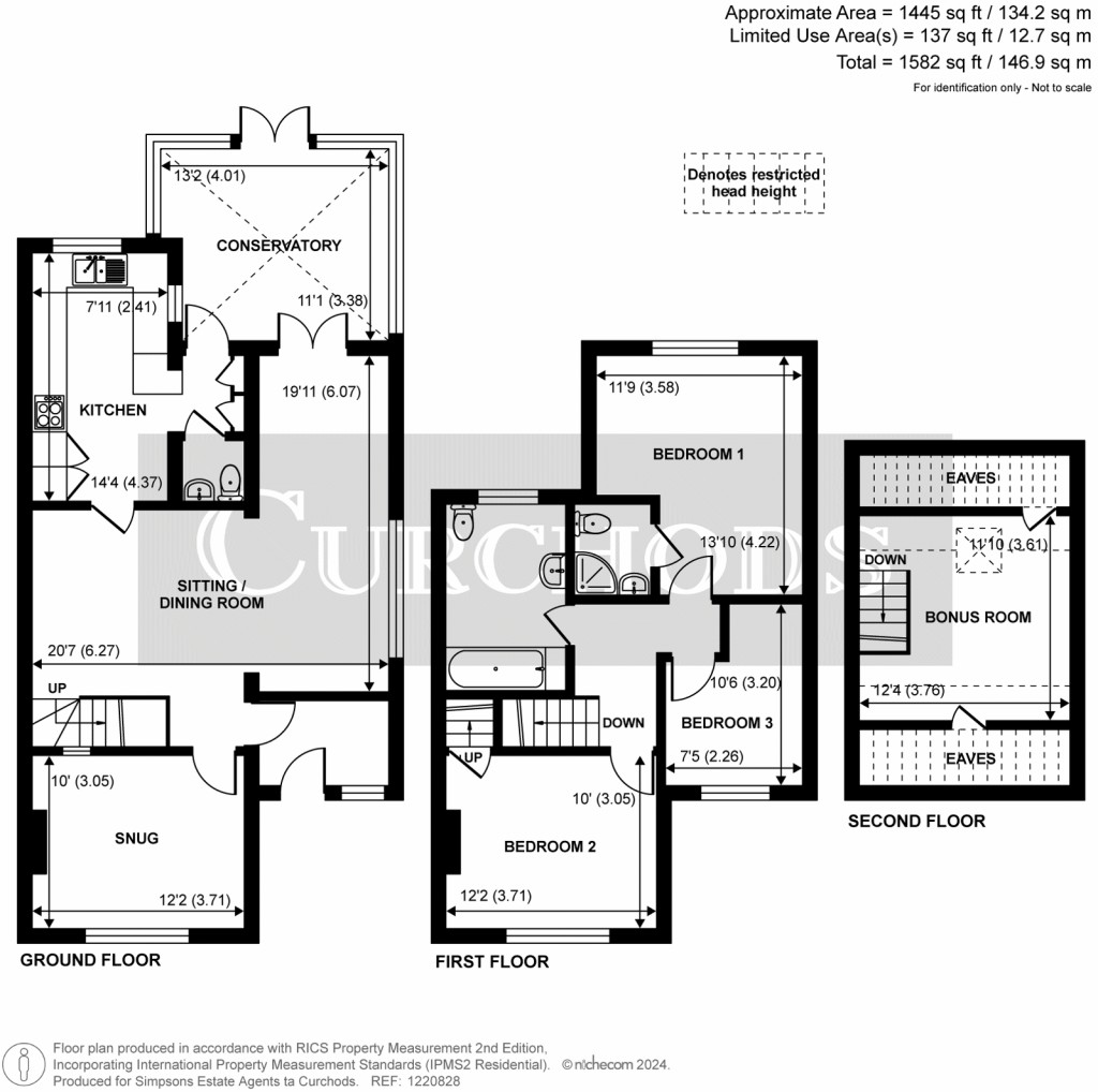 Floorplans For West End, Woking, Surrey