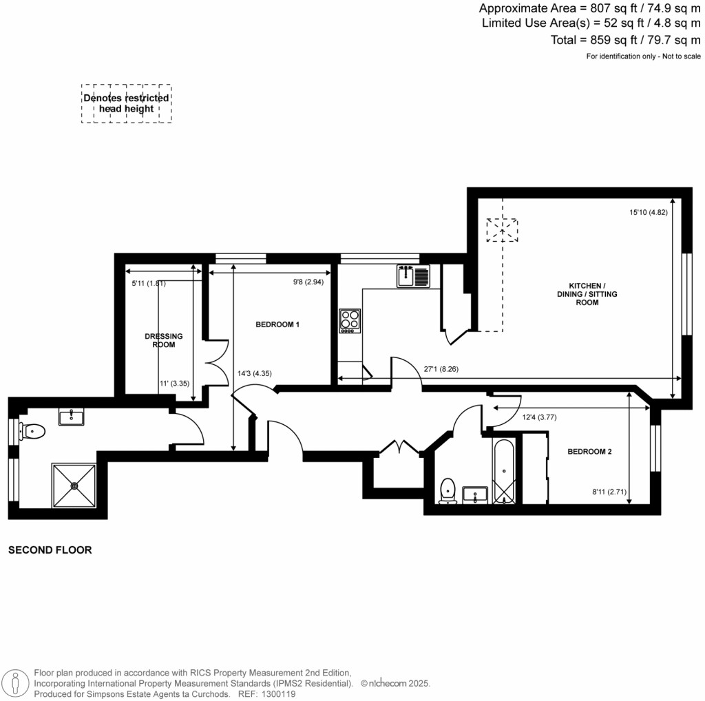 Floorplans For Coley Avenue, Woking, Surrey, GU22